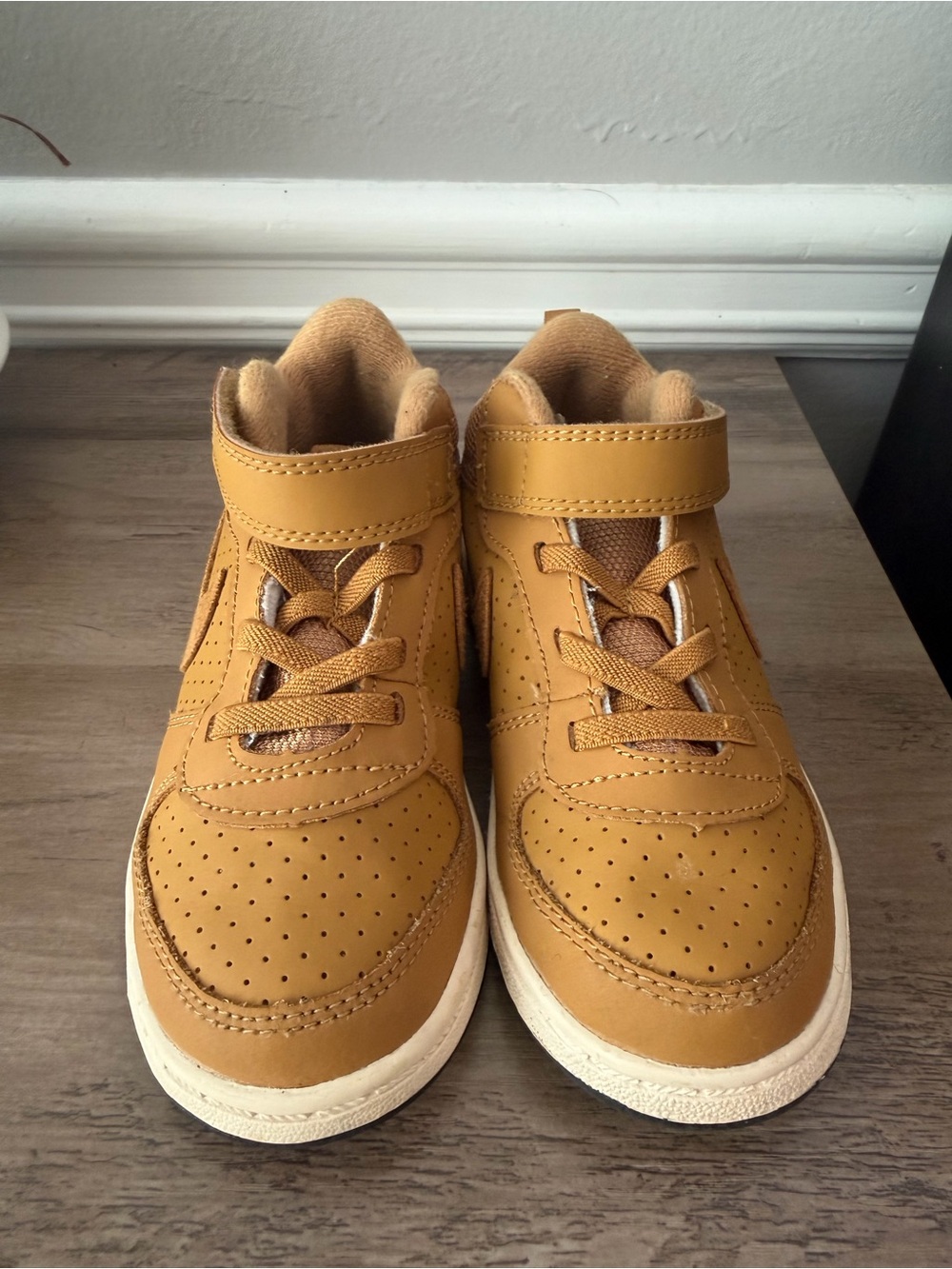 Nike Court Borough Mid Toddler Sneakers Size 9C
